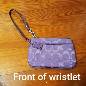 Coach wristlet